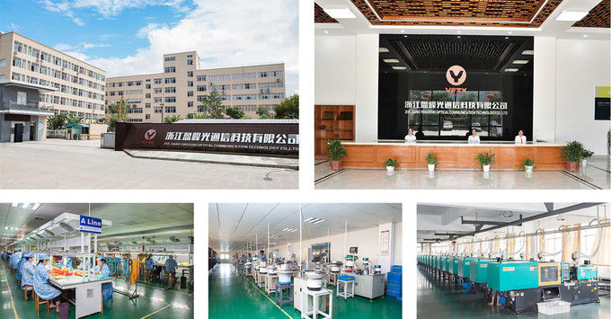 ZHEJIANG YINGFENG OPTICAL COMMUNICATION TECHNOLOGY CO.,LTD. manufacturer production line